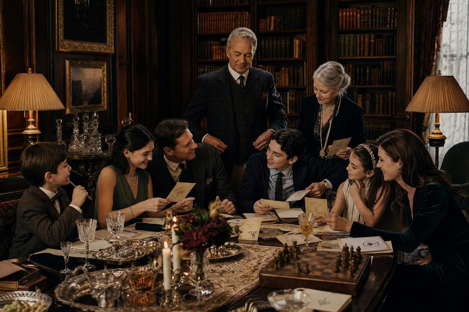 Family Murder Mystery Games: Fun for Multiple Generations