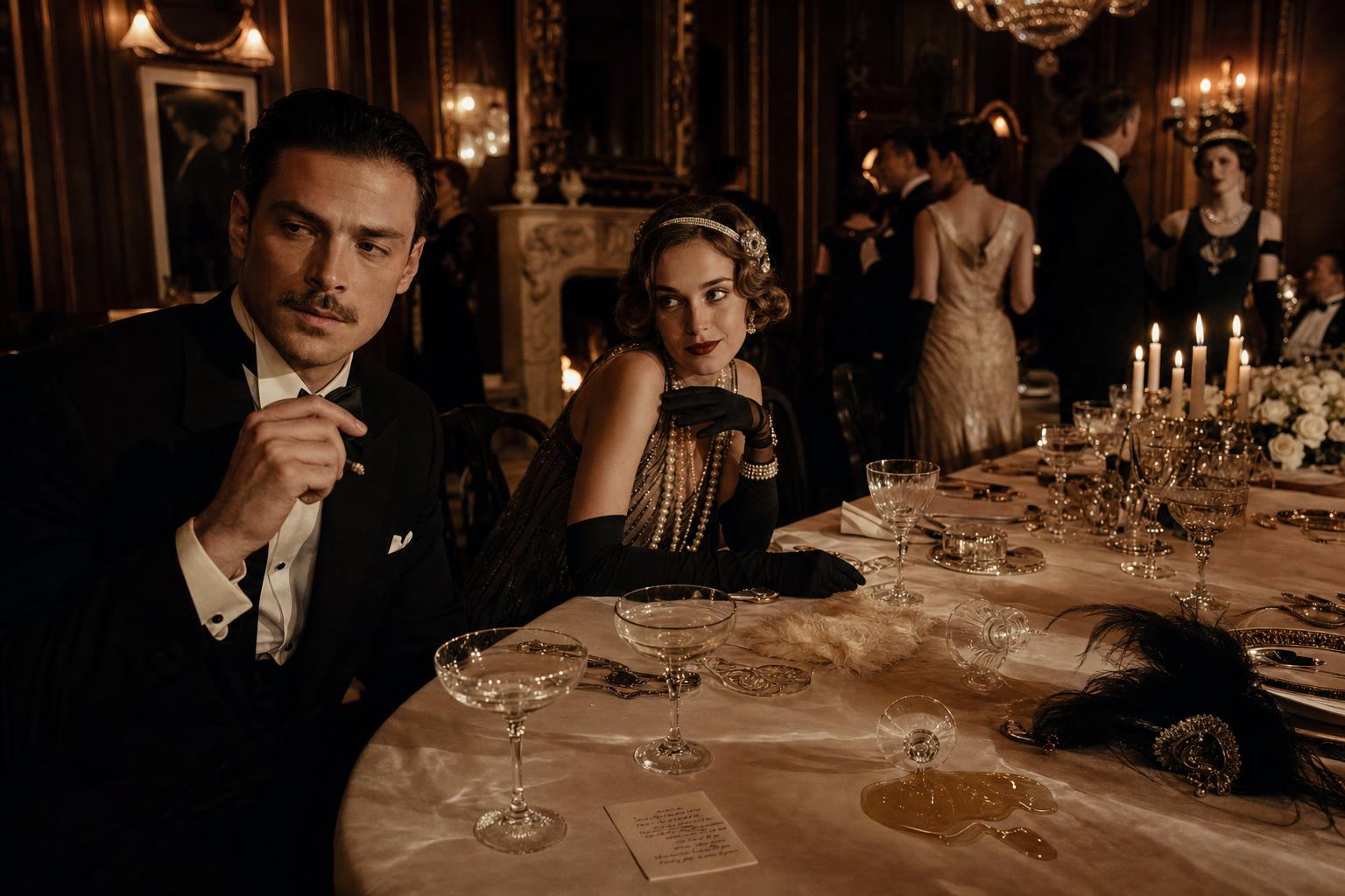 1920s Murder Mystery Dinner: Glamour, Gangsters and One Deadly Secret