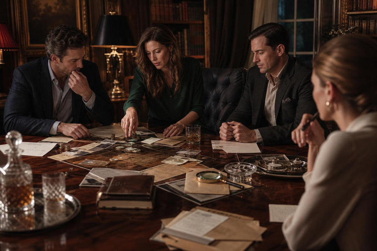 Beginner Murder Mystery Games: 7 Cases You Can Play Right Away