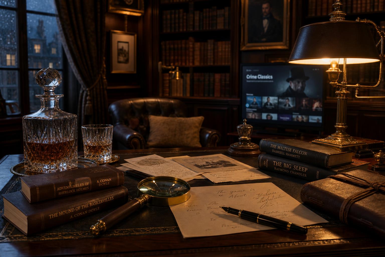 From Poe to Netflix: The Evolution of Crime Fiction