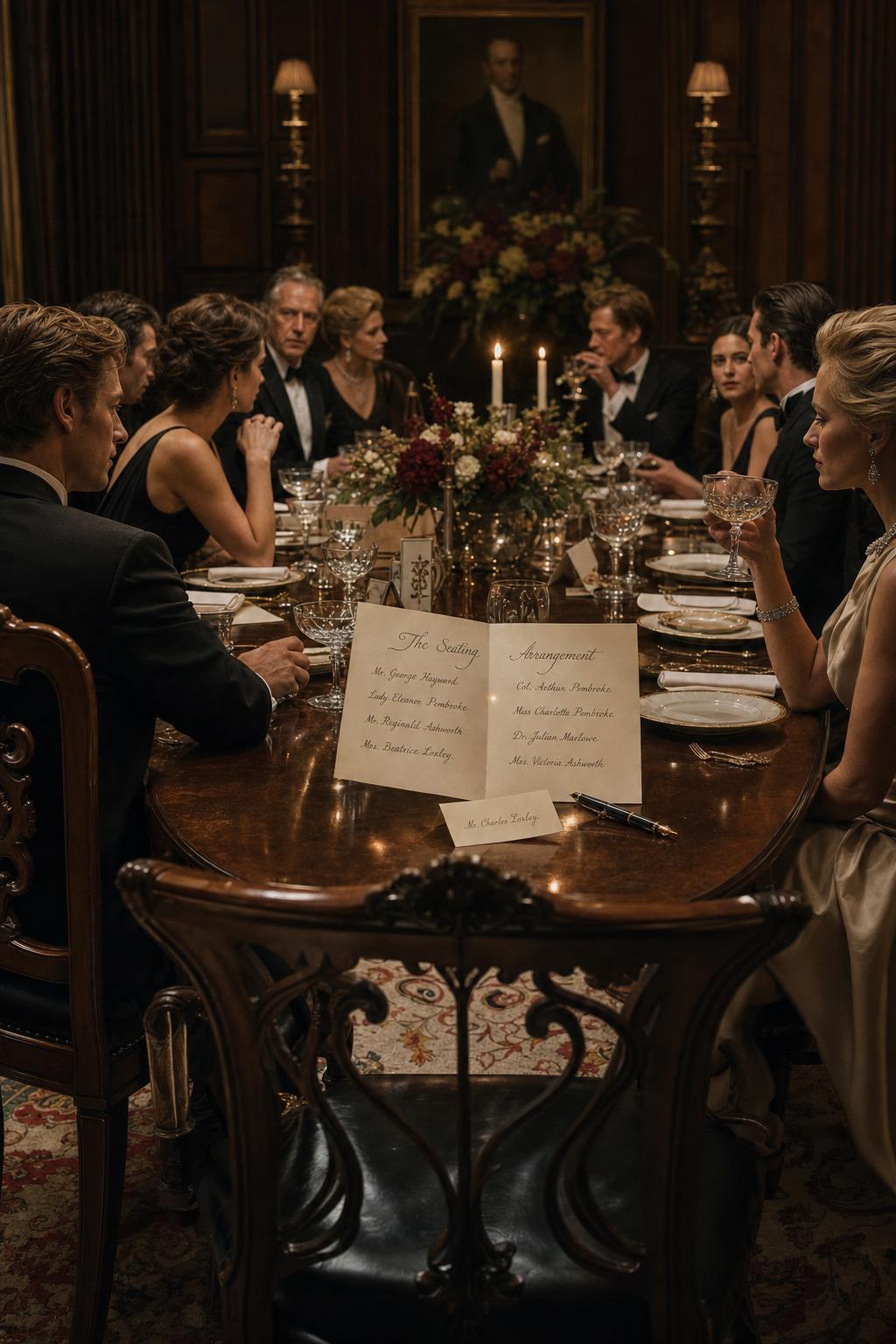Murder Mystery Seating Plan: How to Place Your Guests for Maximum Drama