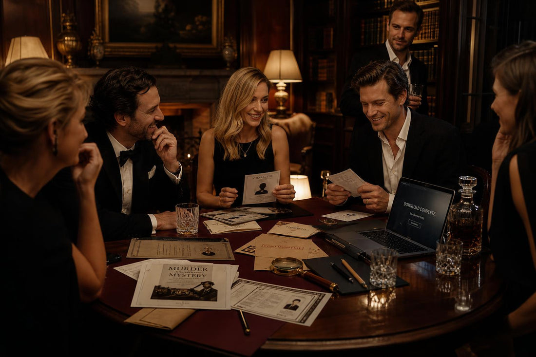 Downloadable Murder Mystery Games: Play Instantly Tonight