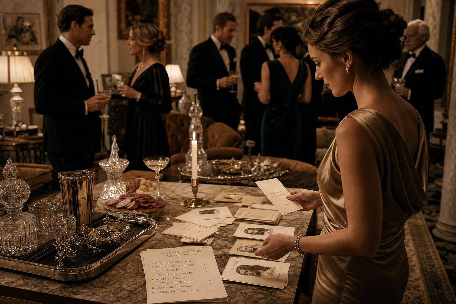 Last-Minute Party Idea: Instant Murder Mystery Download with No Waiting