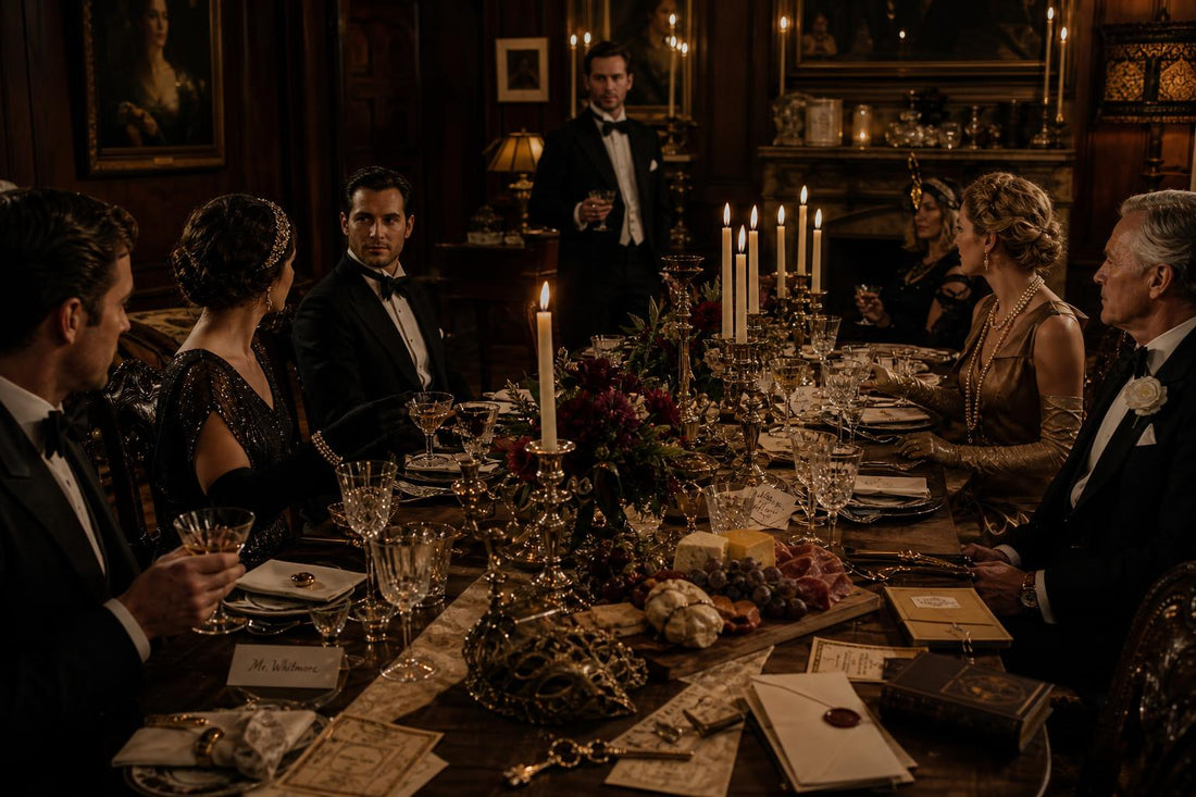 Murder Mystery Theme Party Ideas: Costumes, Props and Decor