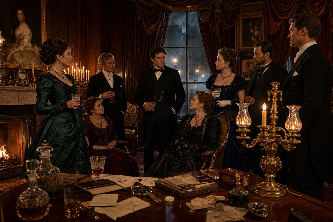 Victorian London Murder Mystery for 8 Players: Murder in the Fog