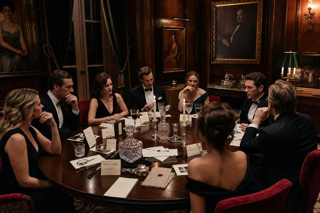 Murder Mystery Games for 8 Players: Suspenseful Cases for Bigger Groups
