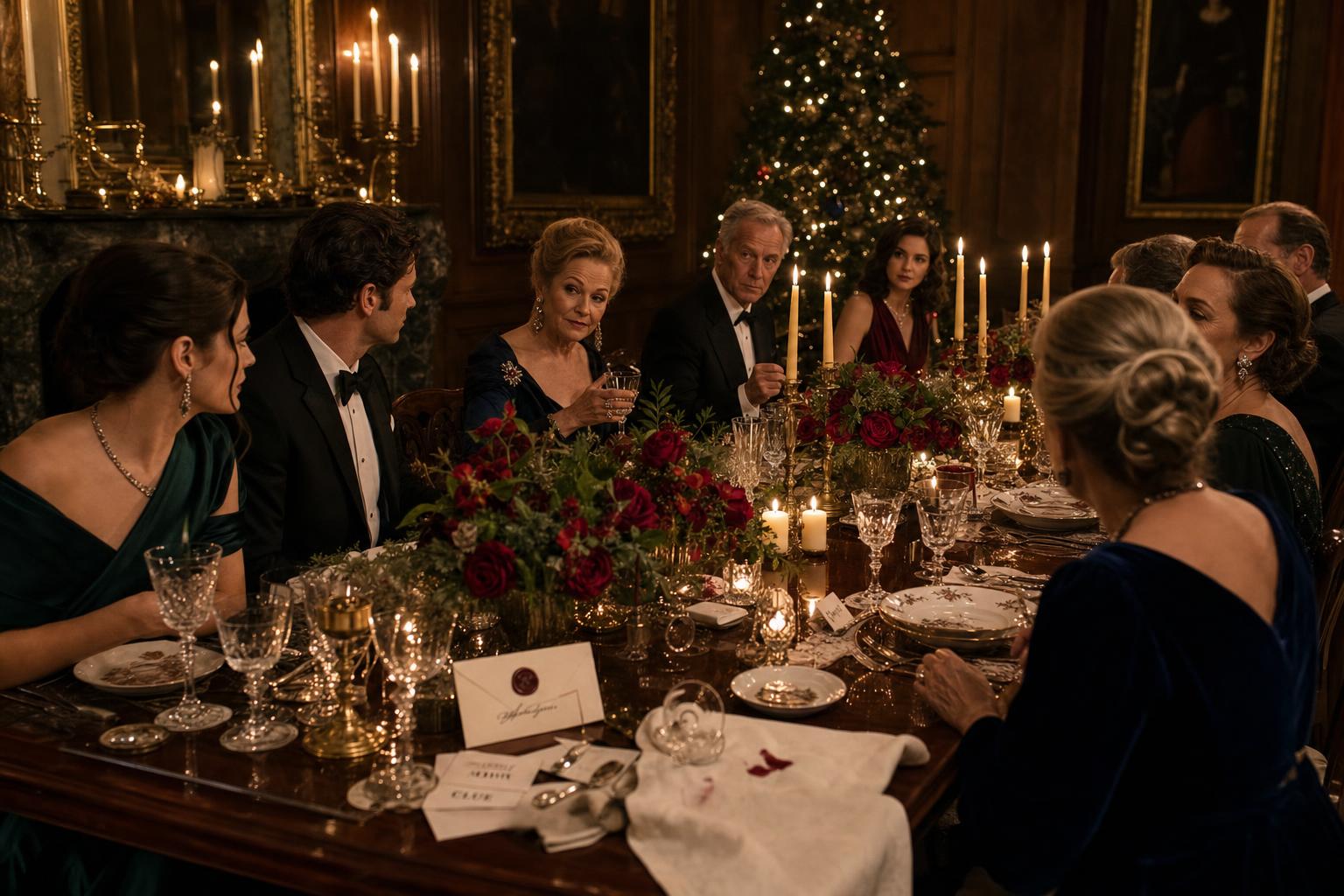 Christmas Murder Mystery Dinner: A Festive Night with a Deadly Twist