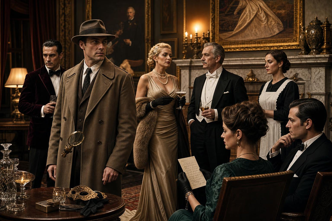 Murder Mystery Costume Ideas for Every Character