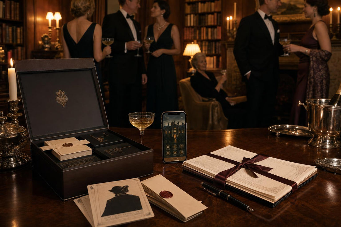 Murder Mystery Game Formats Compared: Box, App or PDF?