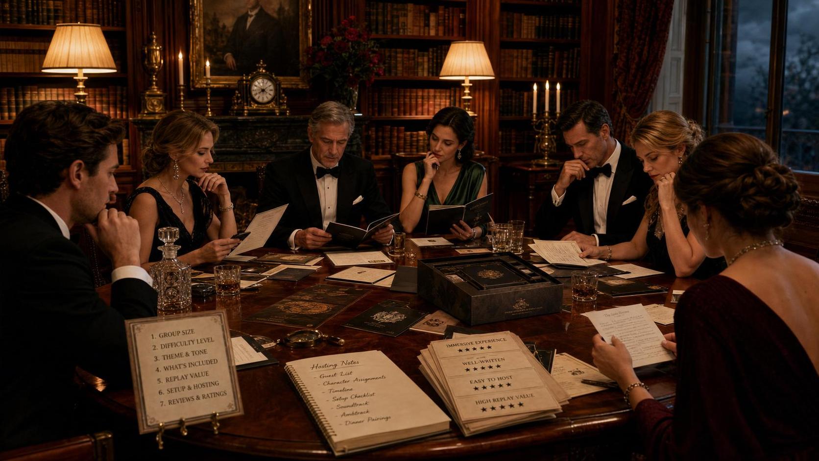 7 Things to Know Before Buying a Murder Mystery Game