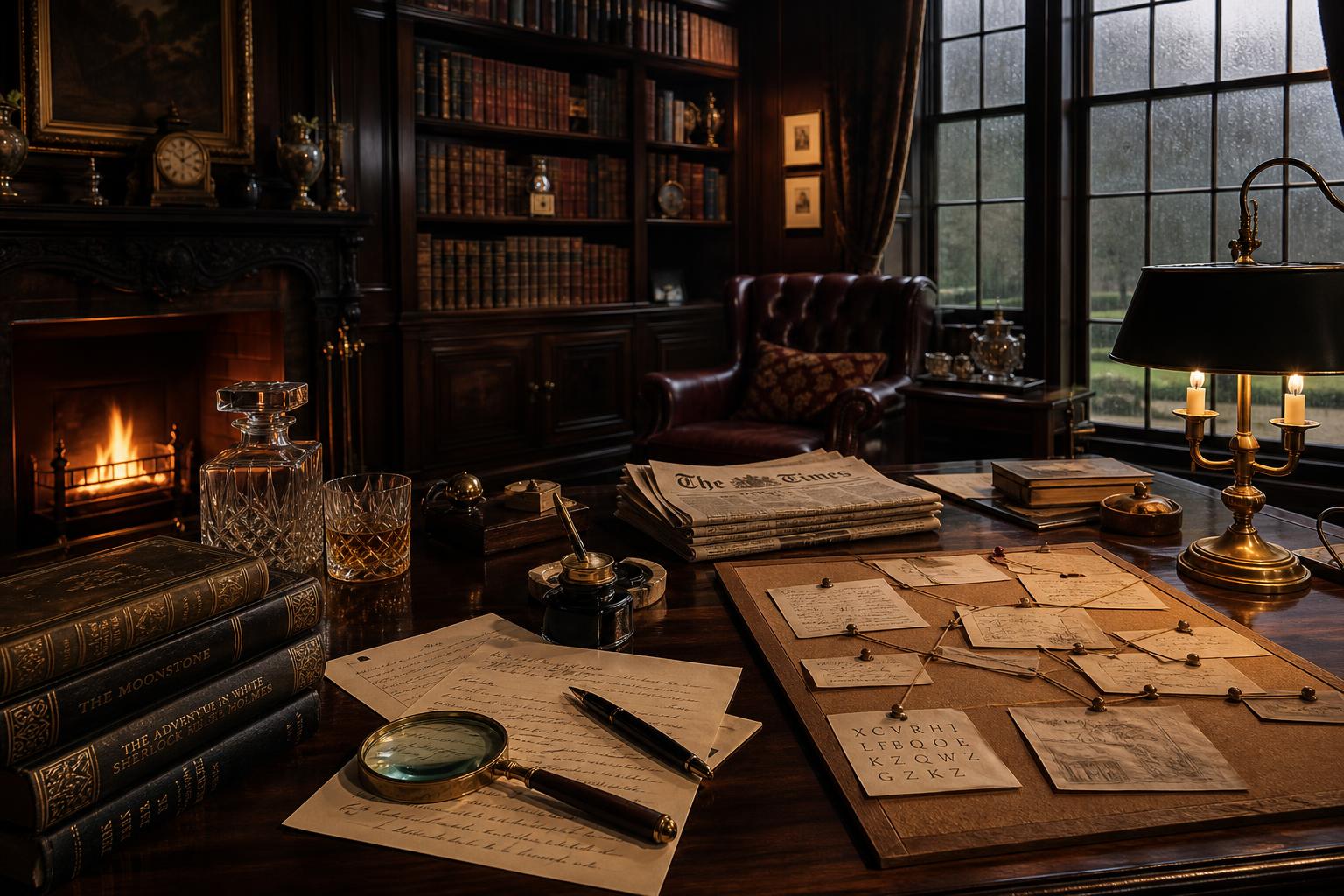 Who Invented the Whodunit? The History of the Murder Mystery Puzzle